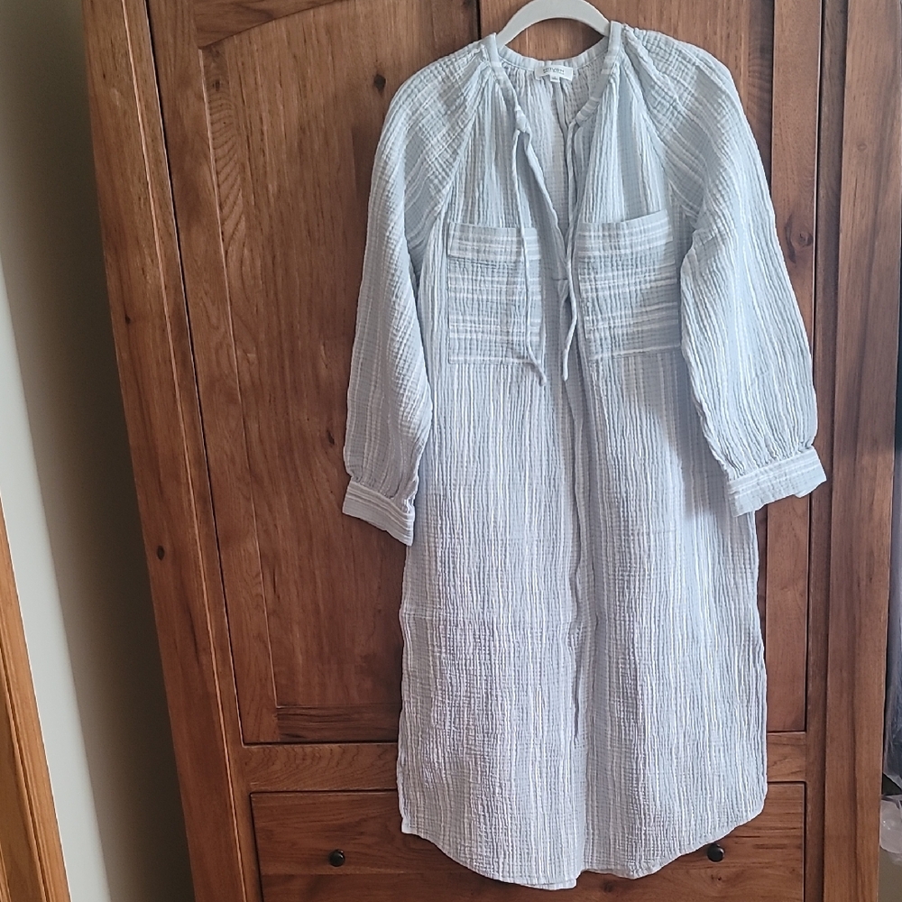 Cotton Gauze Boho Dress 100% Cotton